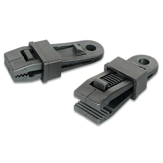 4 Piece Tarp Awning Clamp Set – Tarp / Tent Clips, STRONG and HEAVY DUTY