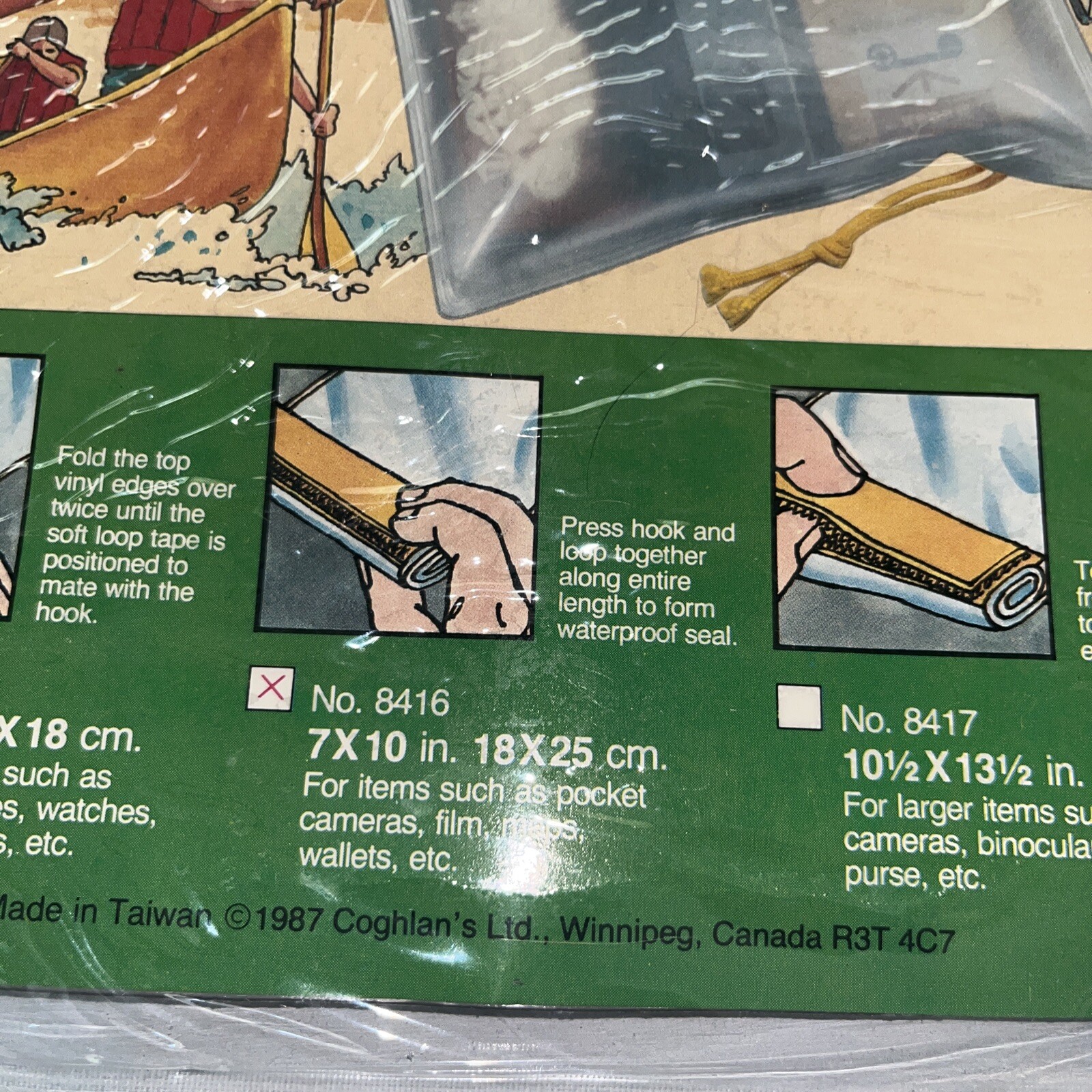 New Vintage Coghlan’s Water Resistant Pouch, 7″ x 10″, Store Supplies