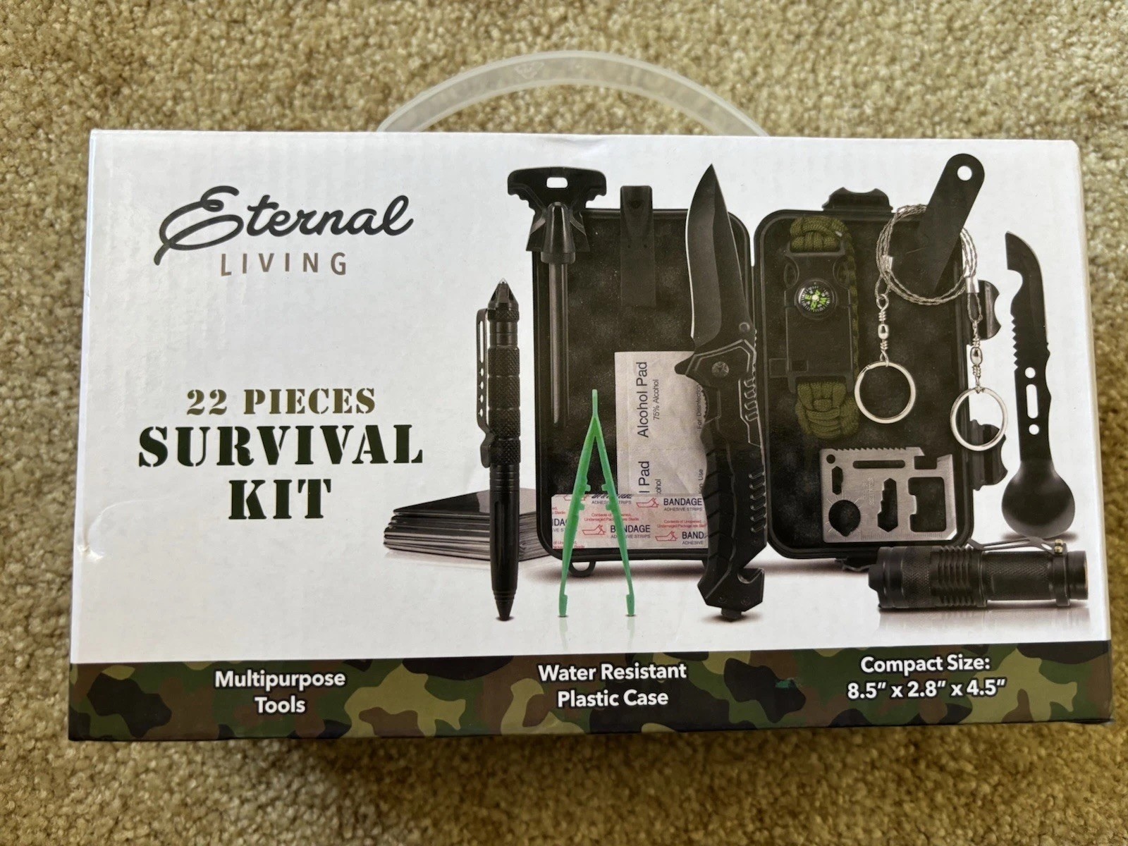 External Living 22Piece Survival Kit