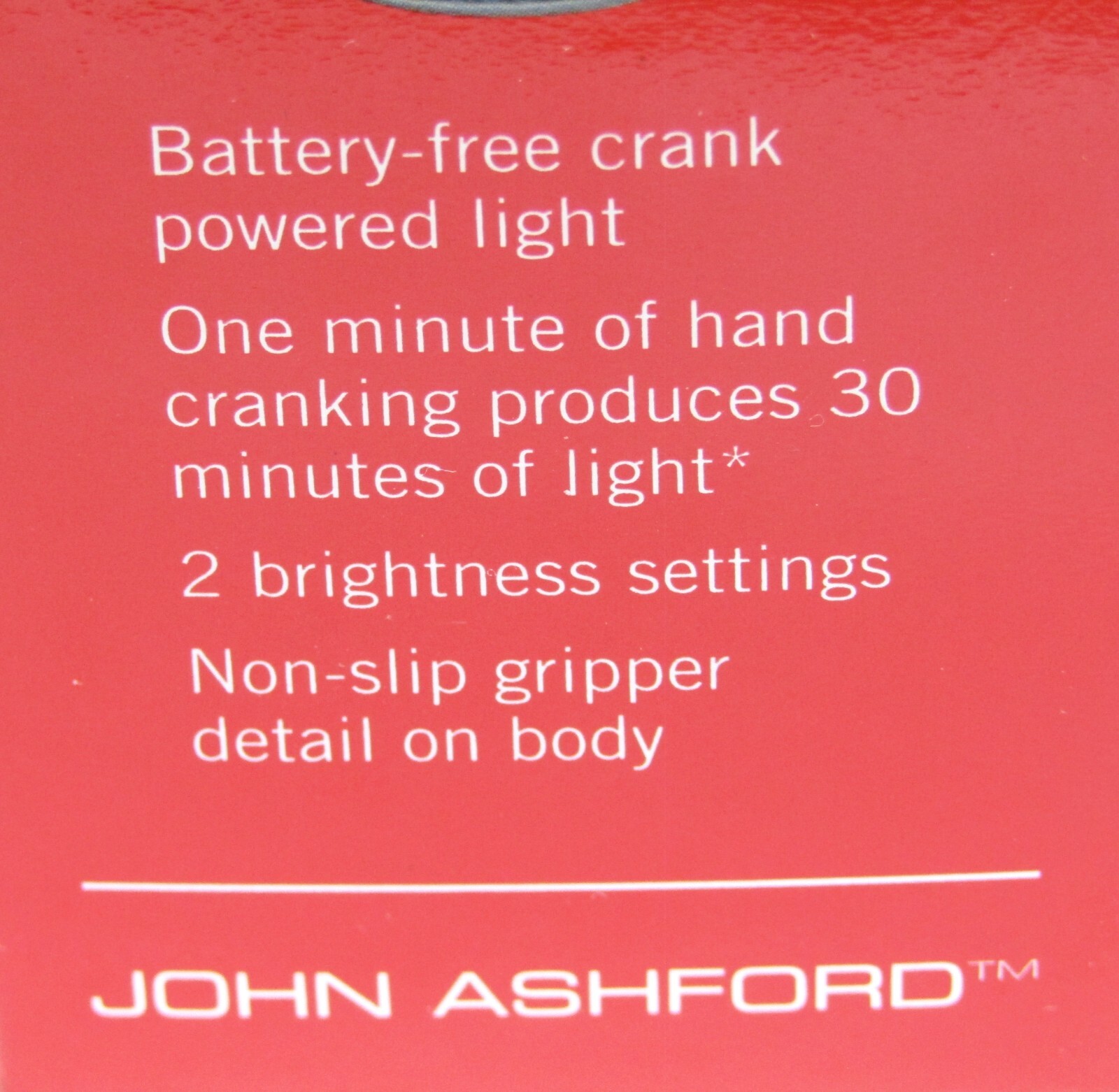 Emergency Response Battery Free Hand Crank Light Auto Camping NEW
