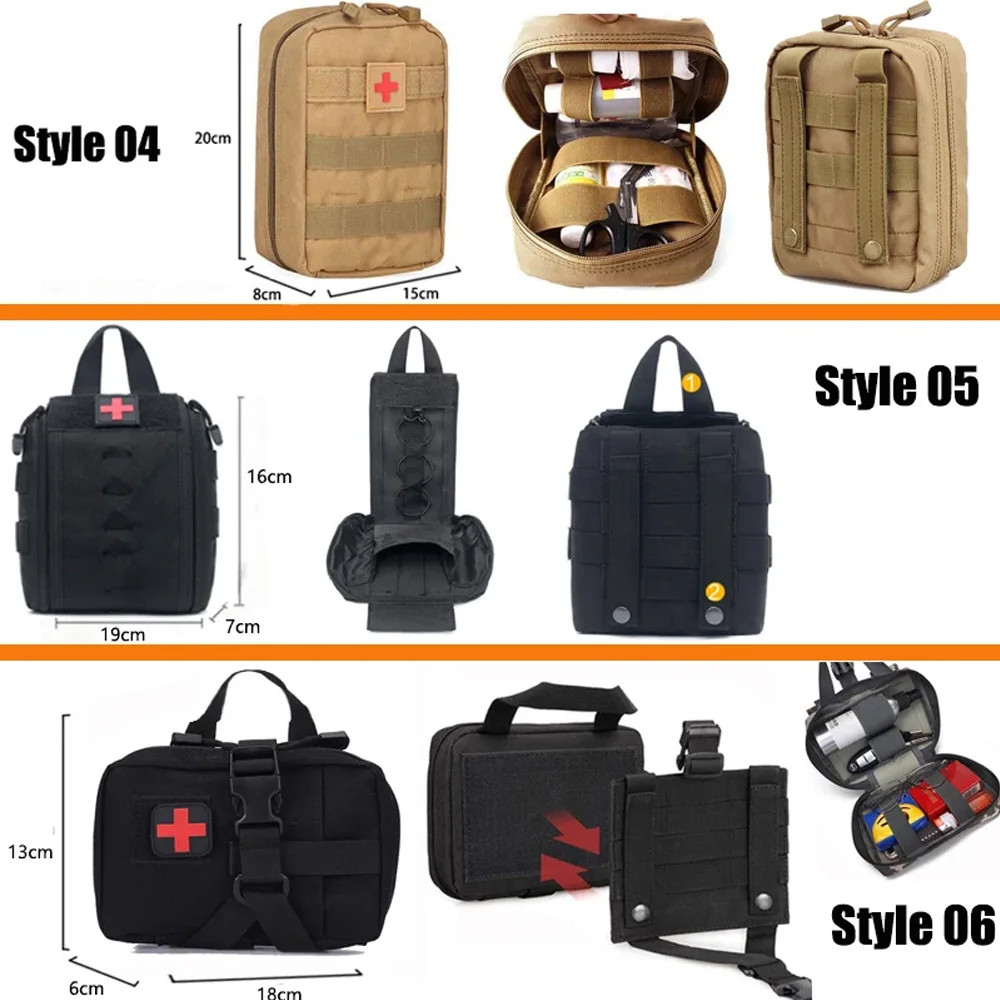 Outdoor Camping Trauma First Aid Kit Multifunctional Equipment Survival Tool Kit
