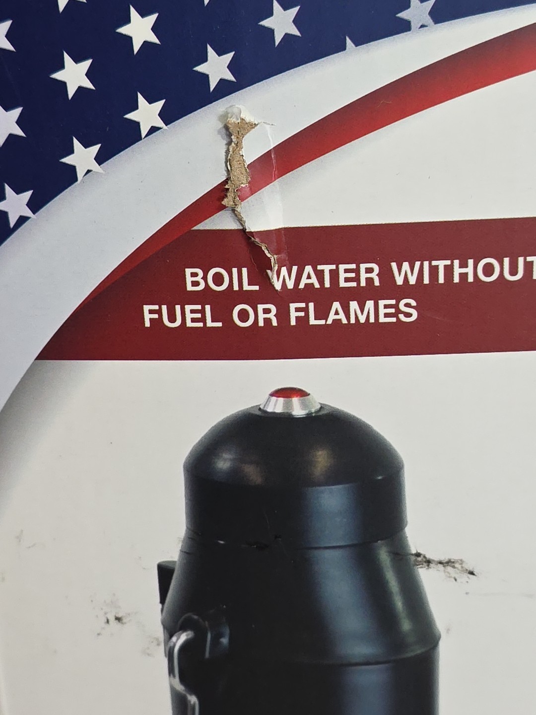 NEW 4Patriots Sun Kettle 500ml 16.9 fl oz Portable Solar Water Heater