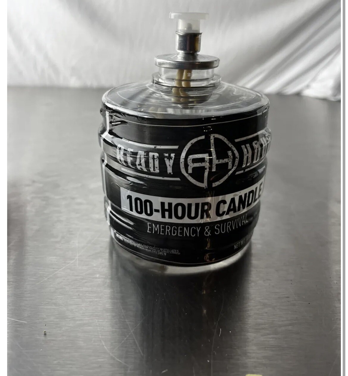 Ready Hour Emergency & Survival Preparation 100-Hour Candle Camping 13.6 Oz