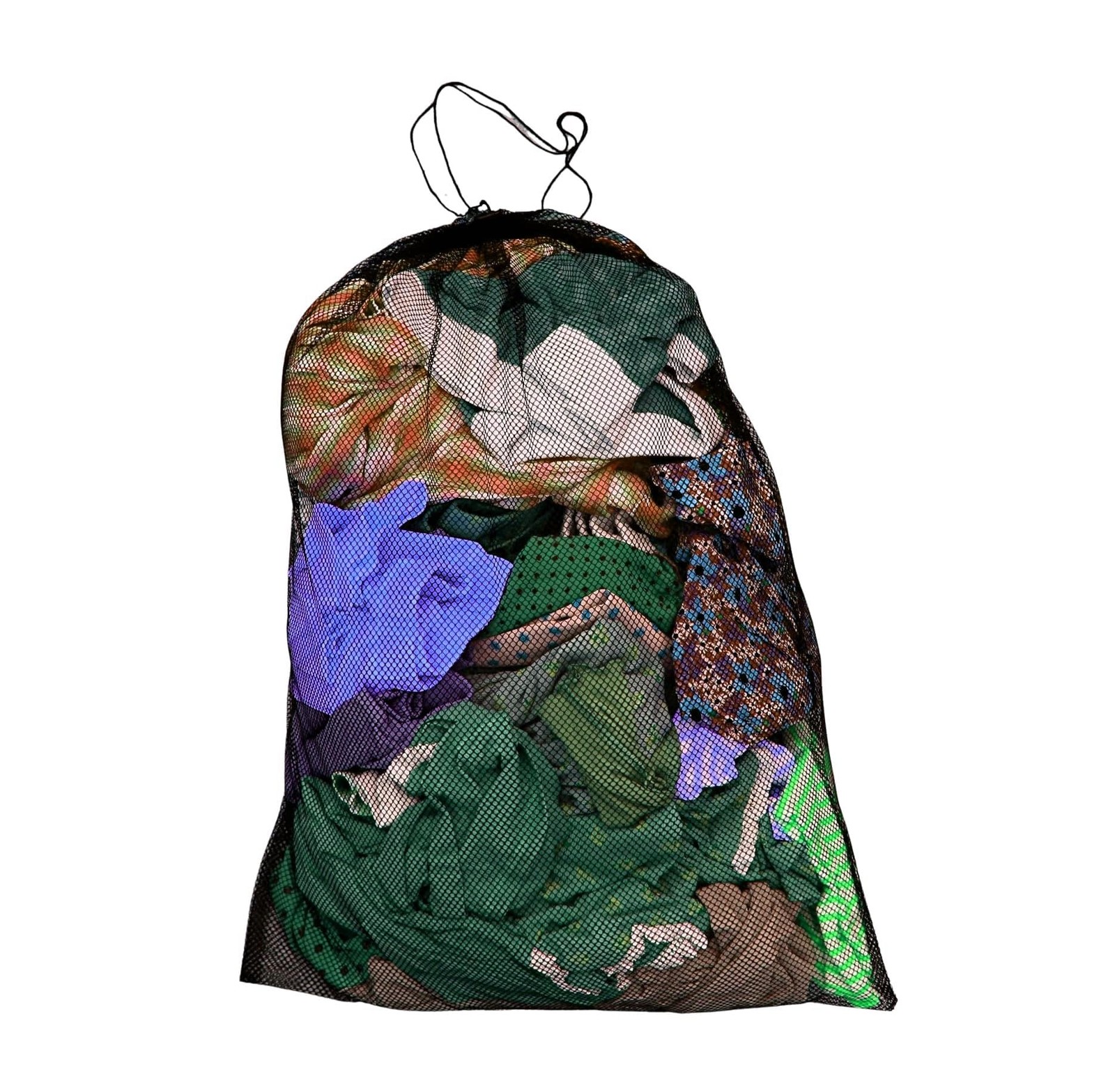 Extra Large Mesh Laundry Bag 40″ x 30″ – Drawstring, x 30″, Multi