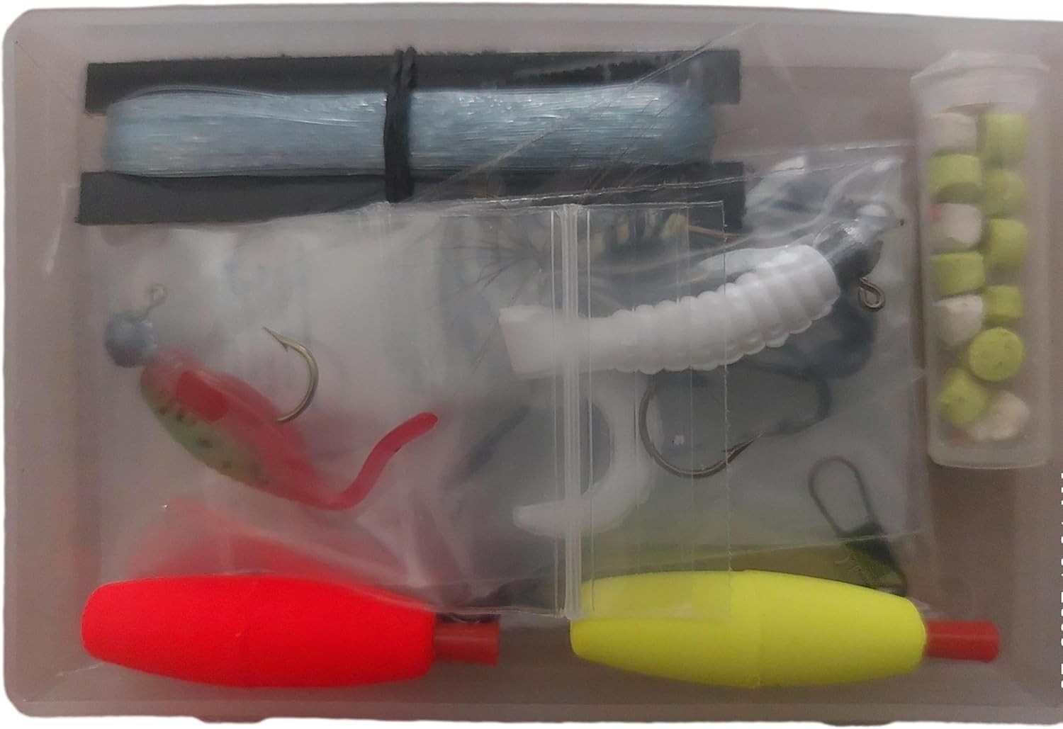 Basic Survival Fishing Kit – Lightweight & Portable 15-Piece Fishing Essentials