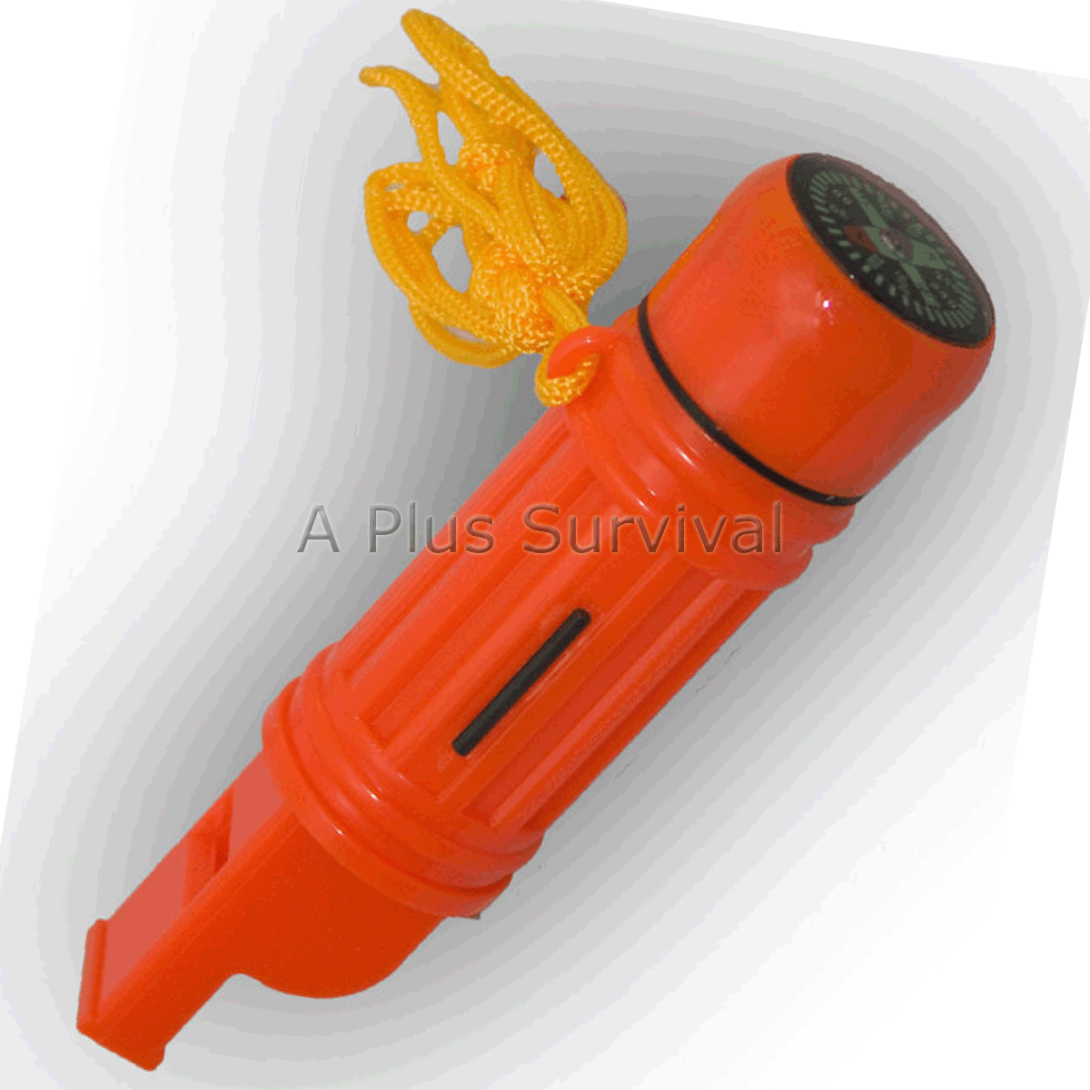 Lot of 144 Emergency 5 in 1 Whistles with Compass Storage Fire Striker Mirro