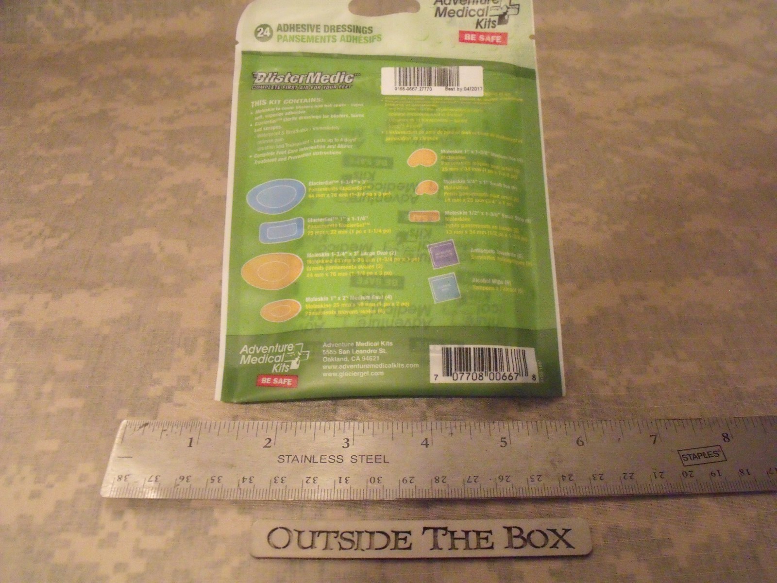 AMK “Blister Medic” – Waterproof Case, Emergency First Aid Essentials