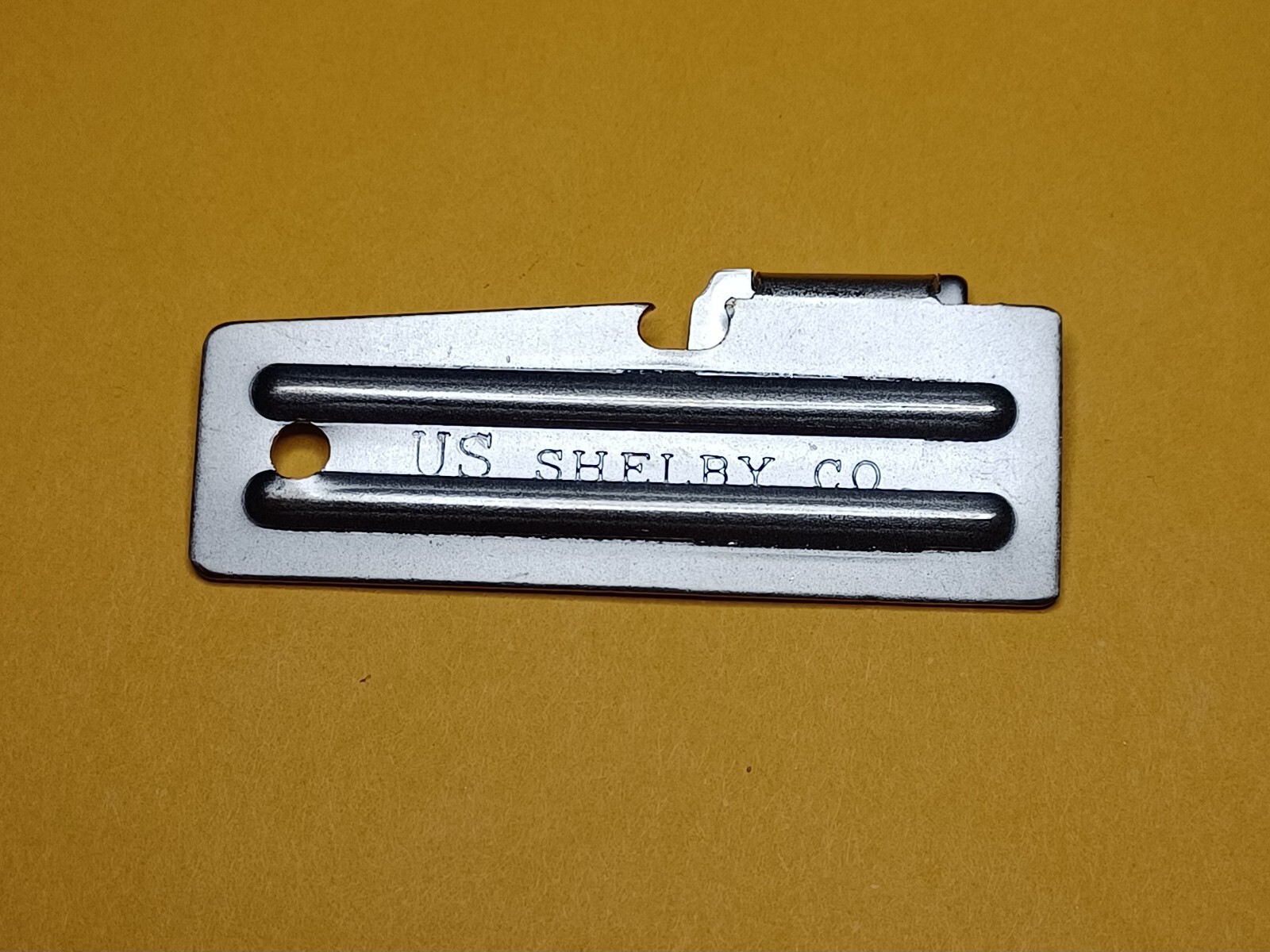 P-51 Original Military Can Opener Emergency Survival Tool with 4.5″ Chain