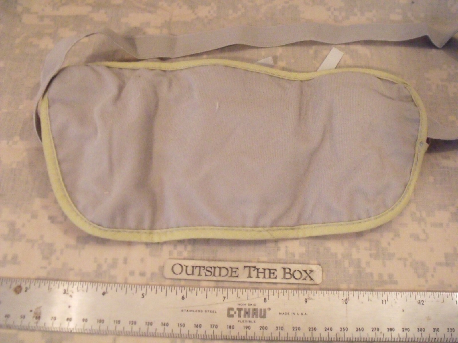 Emergency/Survival – Travel Pouch: (2) Zipper Pockets, Soft, Elastic Waistband