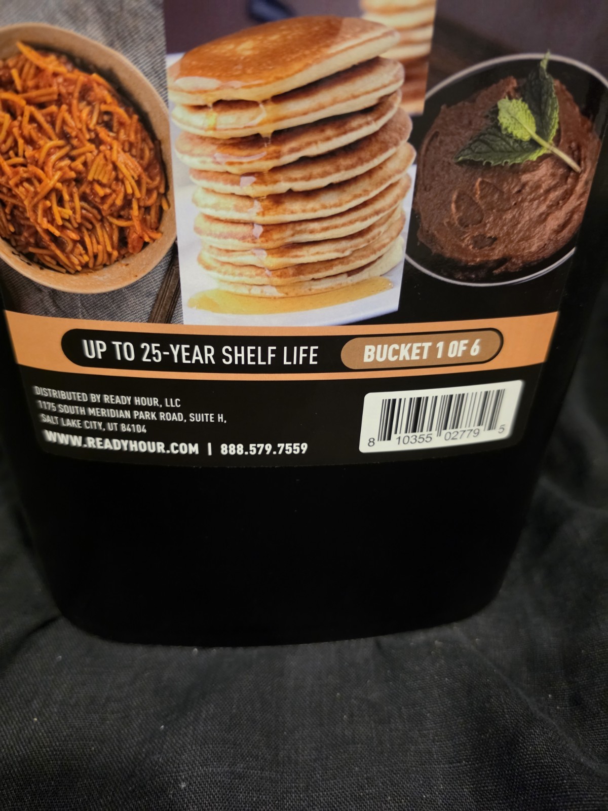 NEW! • READY HOUR 3 MONTH FOOD SUPPLY 25 year shelf life SURVIVAL KIT • BUCKET 1