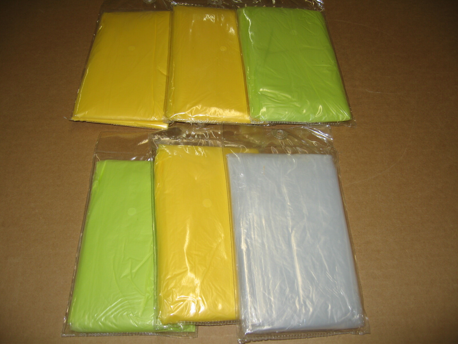 Rokk Emergency Poncho, Vinyl, 50 x80 , Lightweight, Attached Hood