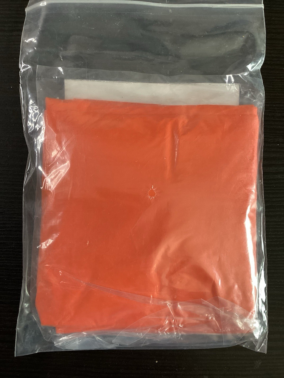 Wilcor Orange Emergency Poncho -One Size Fits Most -Hood -Reusable -Light Weight