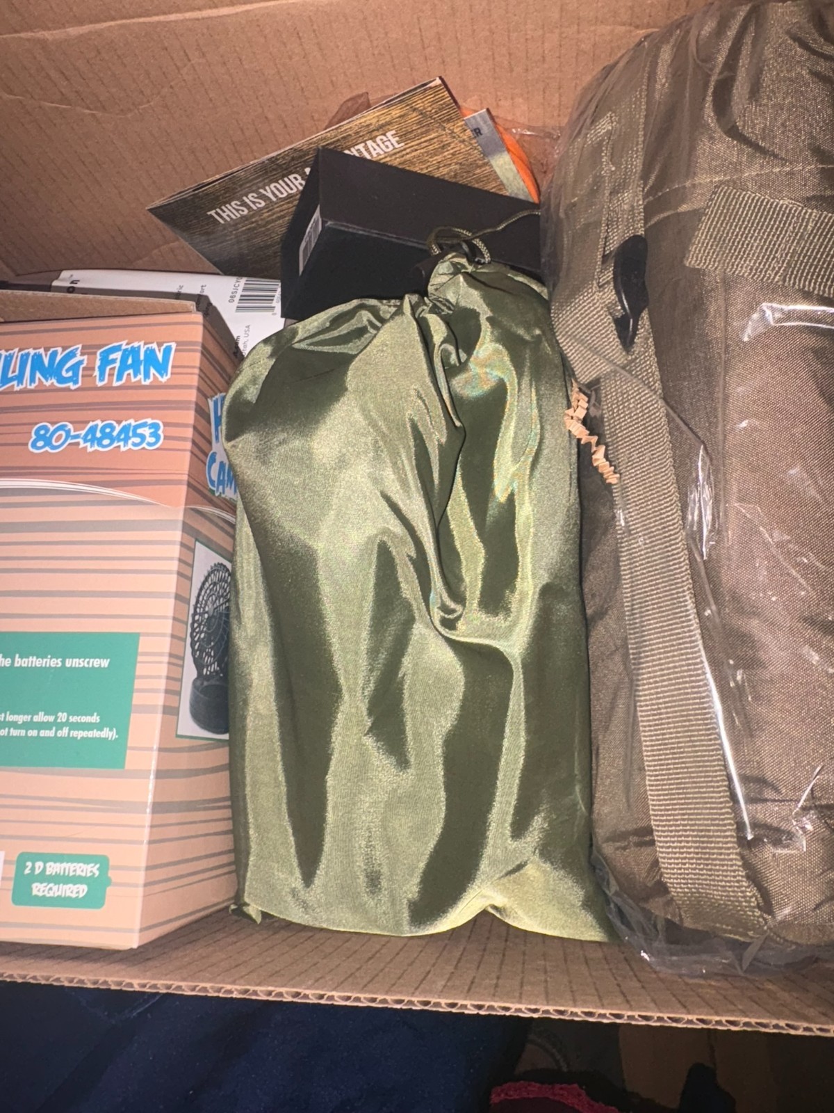 BattlBox Survival and Tactical Gear Fan Boker Plus Sleeping Pad and more