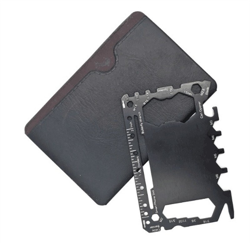 Multipurpose Tool 46 in 1 Credit Card Size Outdoor Camping Survival Accessories