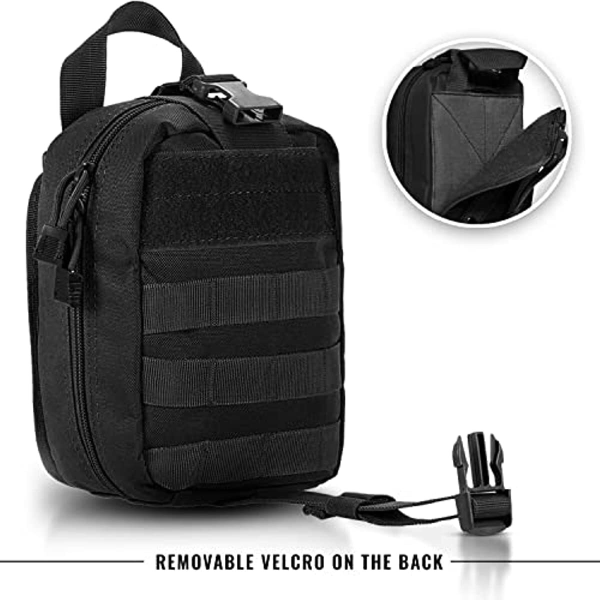 Rip-Away IFAK Tactical Medical Pouch Military EMT First Aid Molle Utility Pouch