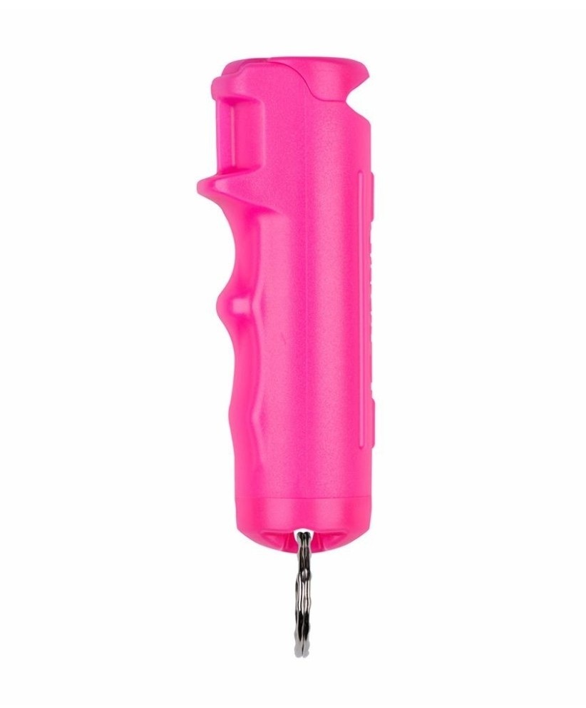 Sabre Flip-Top Pepper Gel/Spray .54oz Red Pepper 12ft 25 burst F15-PUSG-02 Pink