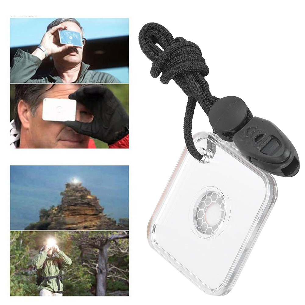 Signal Mirror Outdoor Signal Mirror Survival Reflector Signal Mirror Safety With