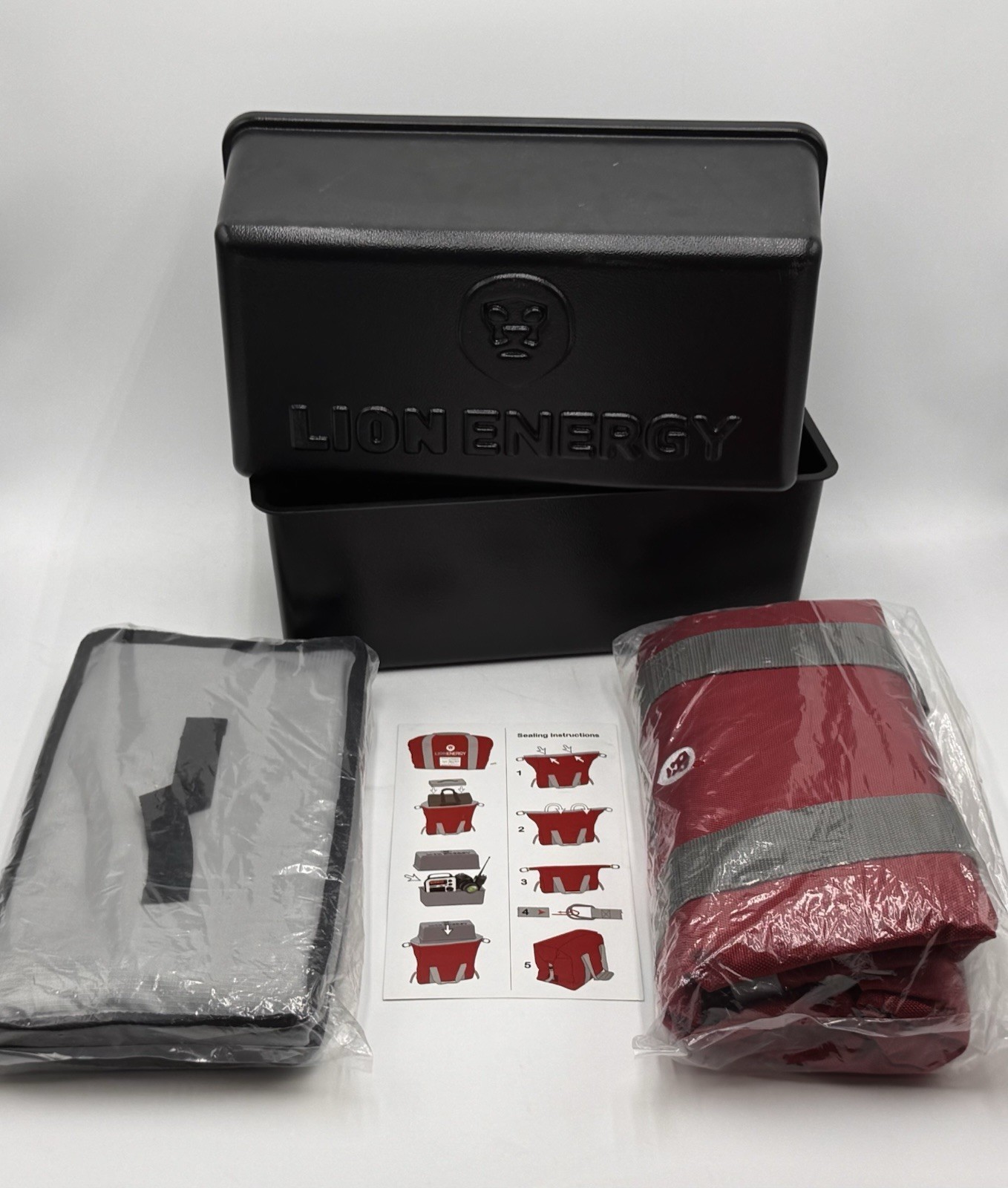 LION ENERGY EMP Faraday Military MILSPEC Electronics Shielding Bag & Storage Box