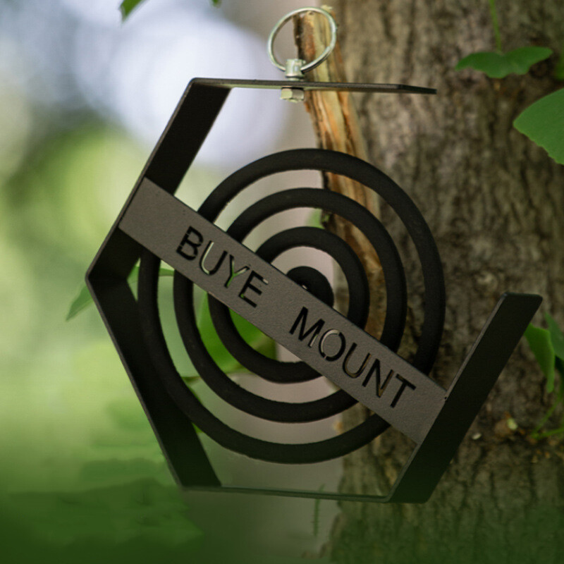 Hanging Mosquito Coil Holder Heat-Resistant Outdoor Camping & Hiking Portable
