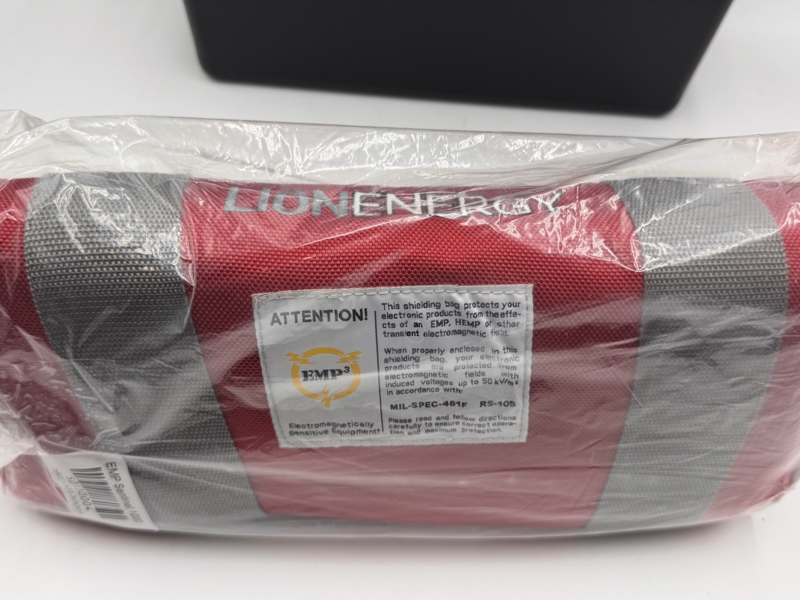 LION ENERGY EMP Faraday Military MILSPEC Electronics Shielding Bag & Storage Box
