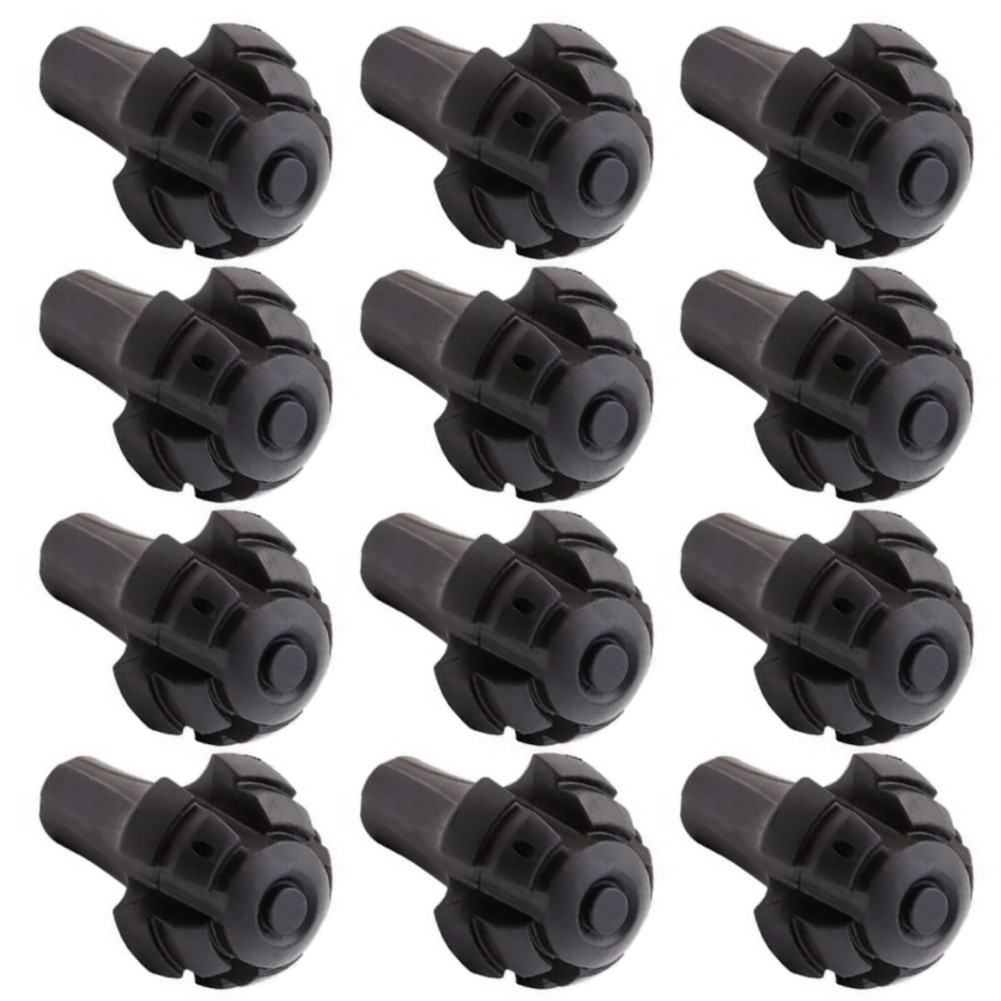 24PCS Trekking Pole Tips Non Slip Rubber Covers for Hiking and Camping