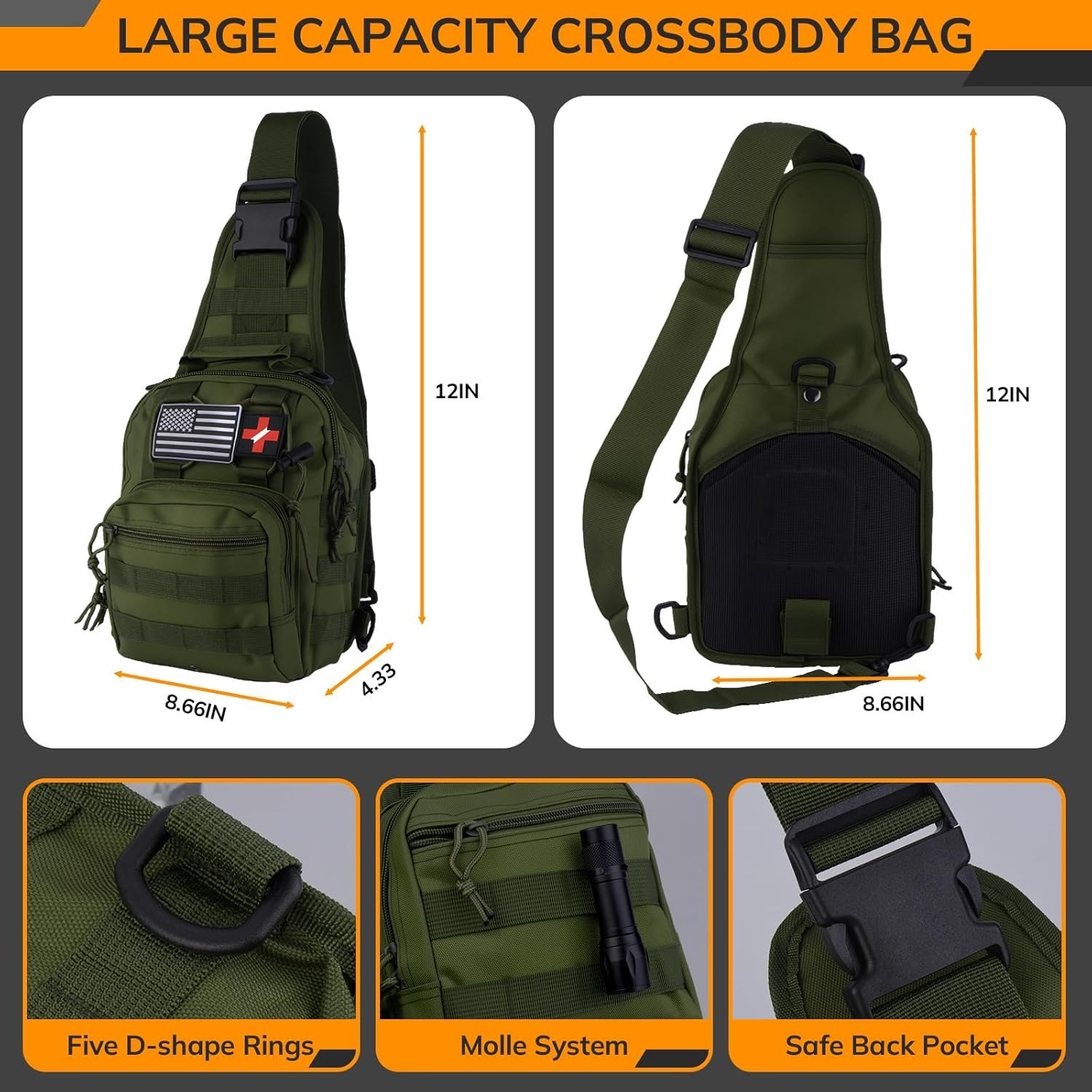 Survival Kit, 250Pcs Survival Tools Tactical Gear and Trauma Bag, Survival First