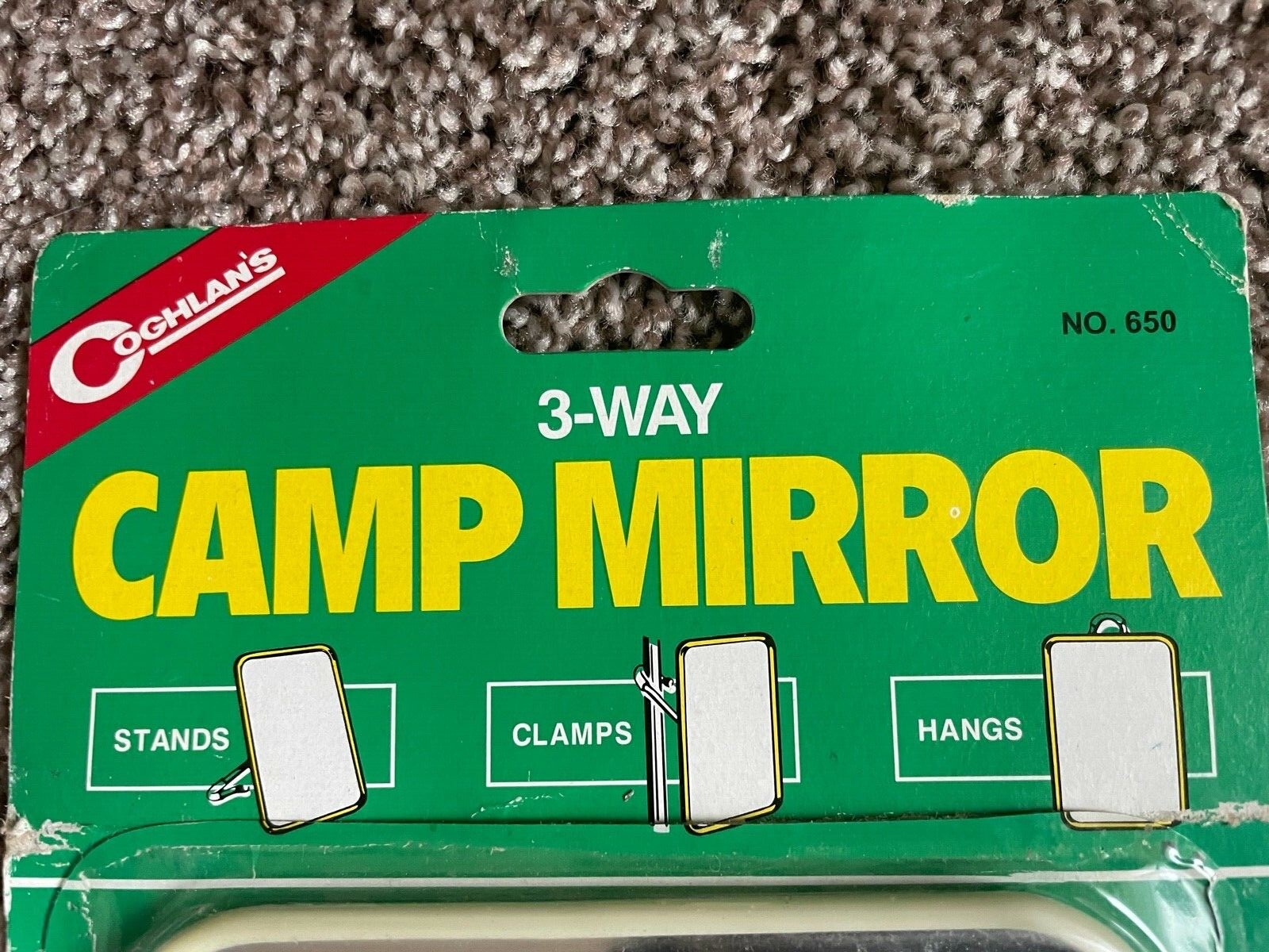 VTG Coghlan’s 3-Way Camp Mirror Survival Camping Mirror