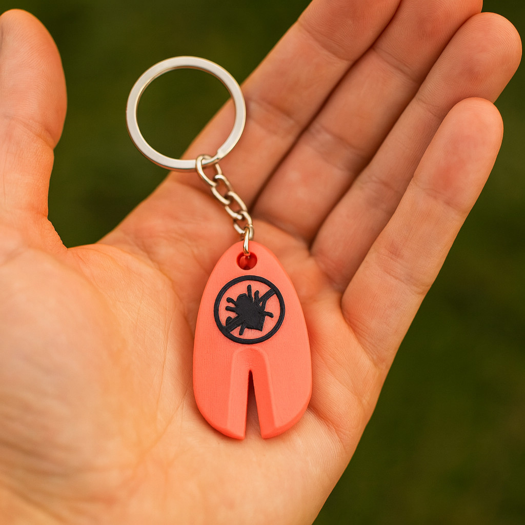 Tick Off Keychain – Compact Tick Removal Device for Safety
