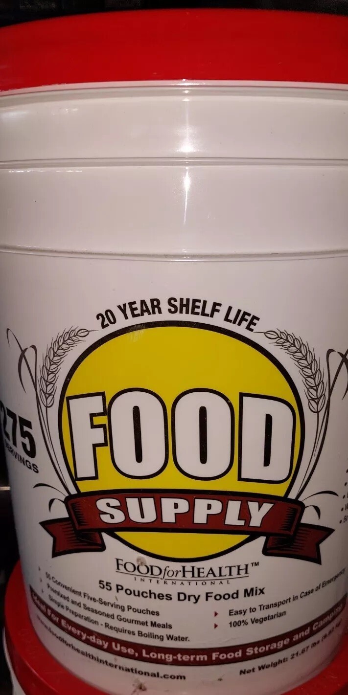 *Ships frm Canada* Health Bucket 275 serv Emergency Survival