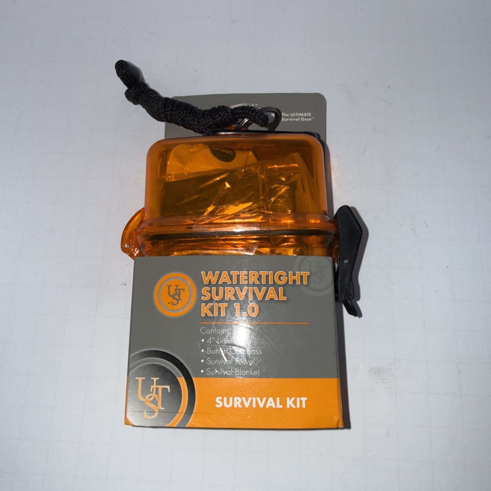 UST Ultimate Survival Technologies Watertight Survival Kit 1.0 Emergency