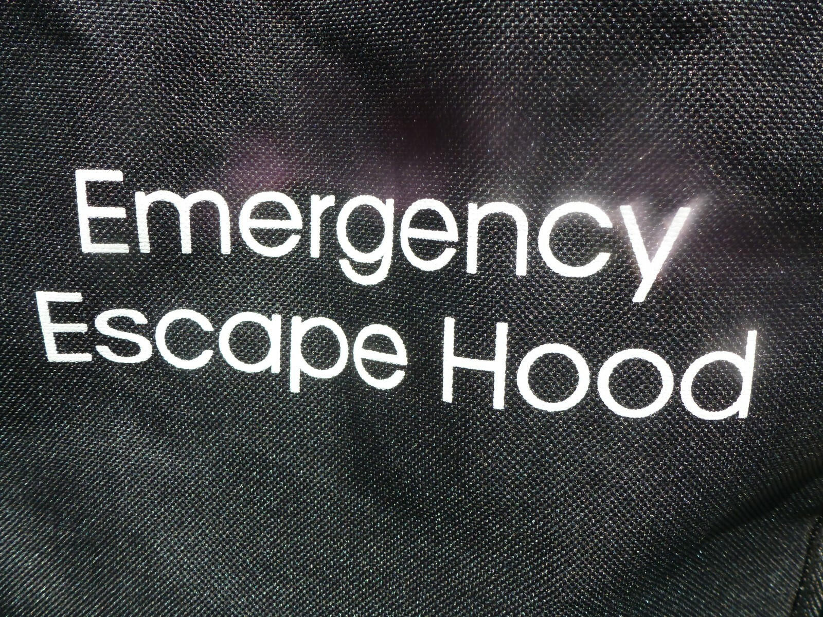 Emergency Escape Hood Bag With Carrying Straps Great For Anything! USA Shipper
