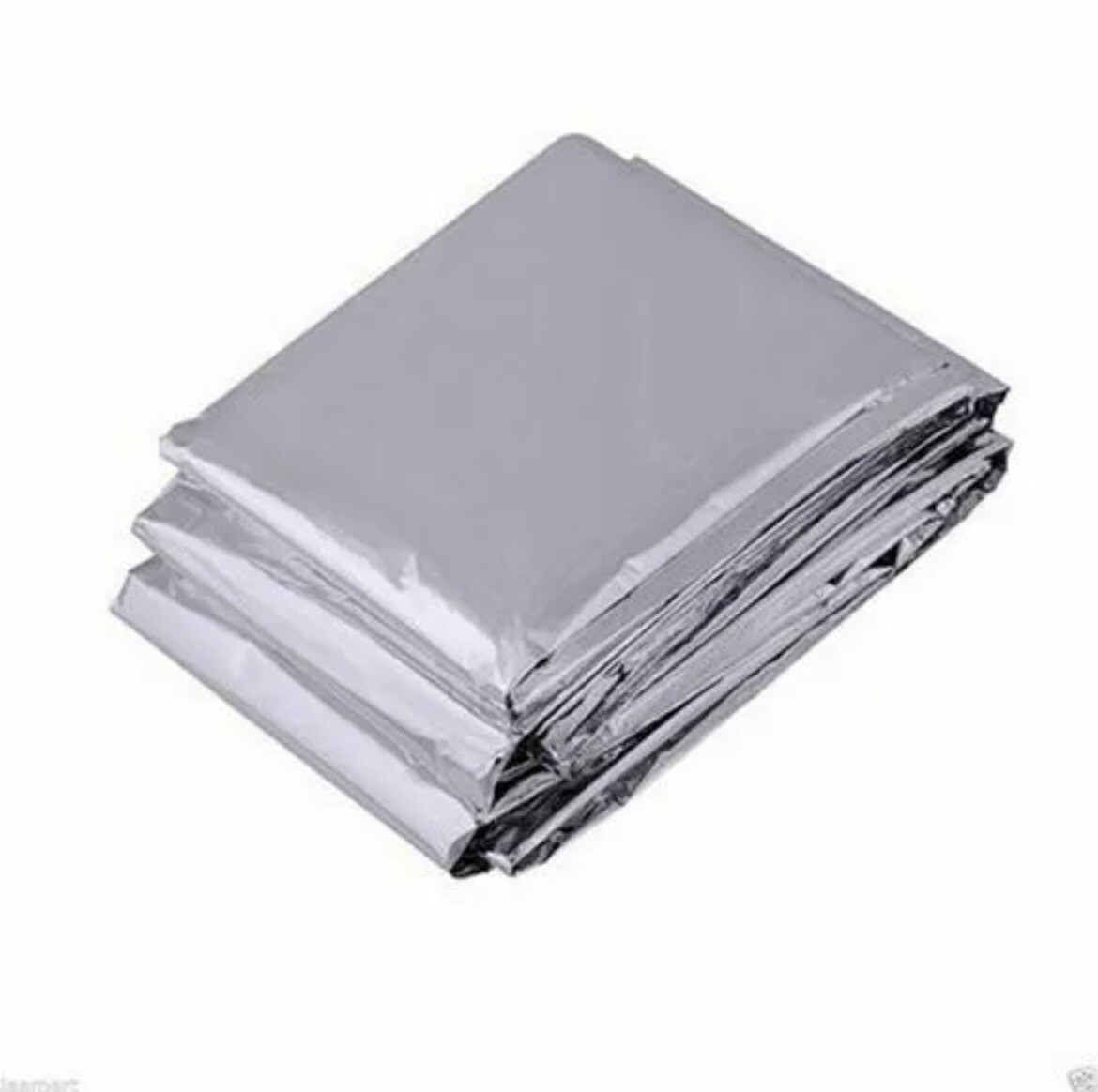 Emergency BLANKET Thermal Survival Safety Insulating Mylar Heat 84″ X52″ (Pair)