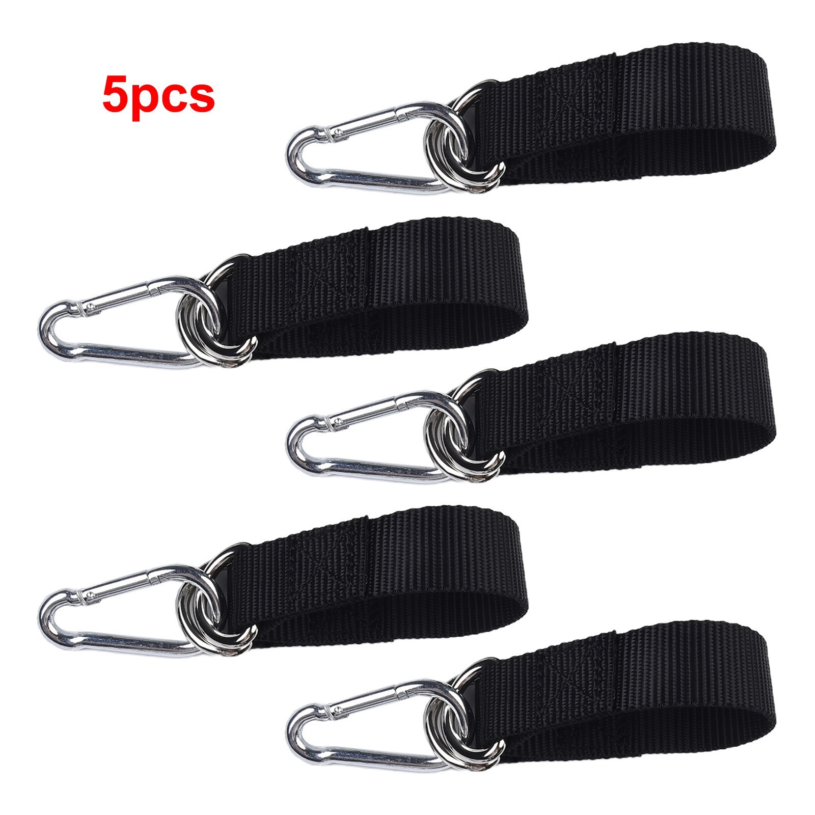 Sturdy Tree Swing Straps Set 5pcs Hook Ring Belts for Gym and Outdoor Adventure