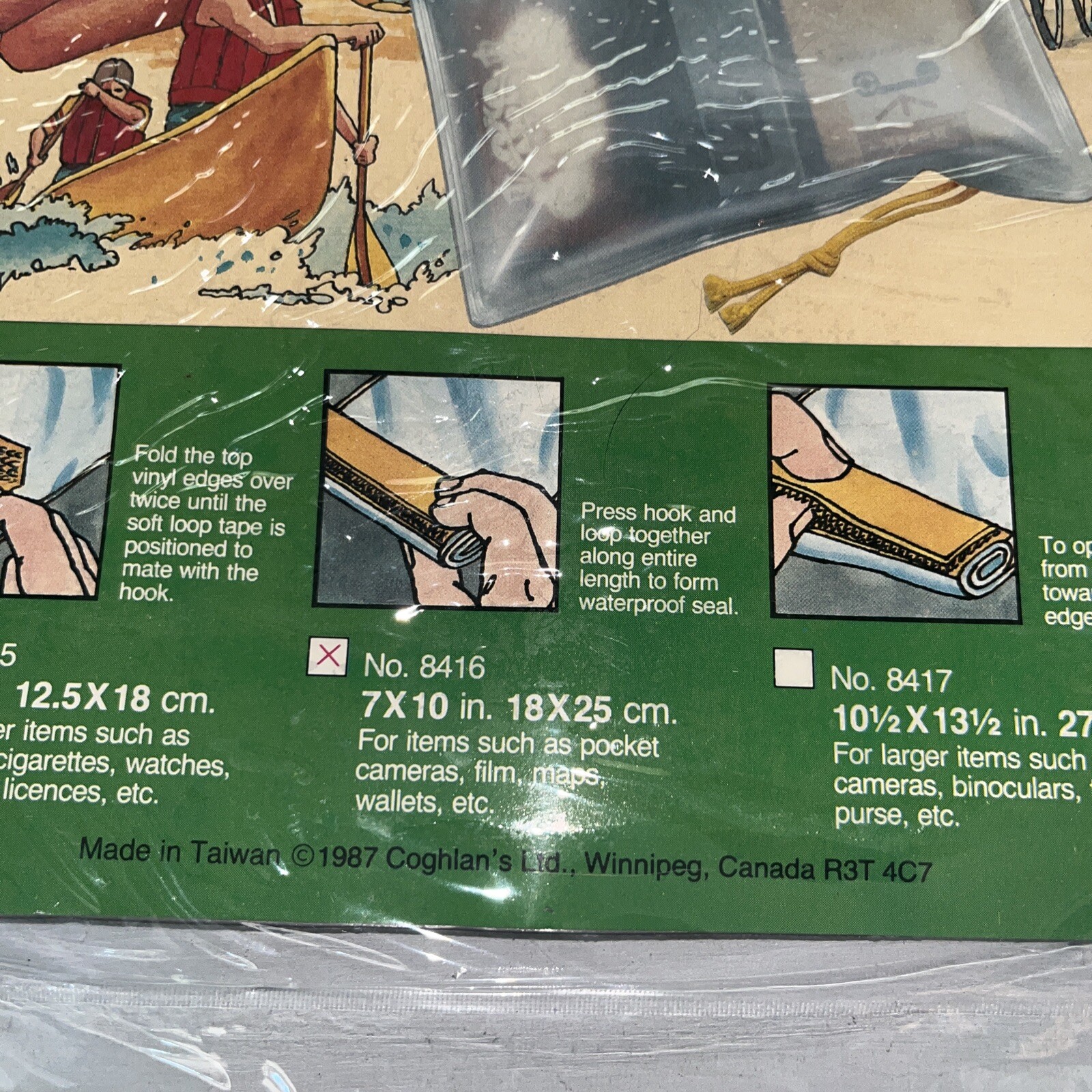 New Vintage Coghlan’s Water Resistant Pouch, 7″ x 10″, Store Supplies