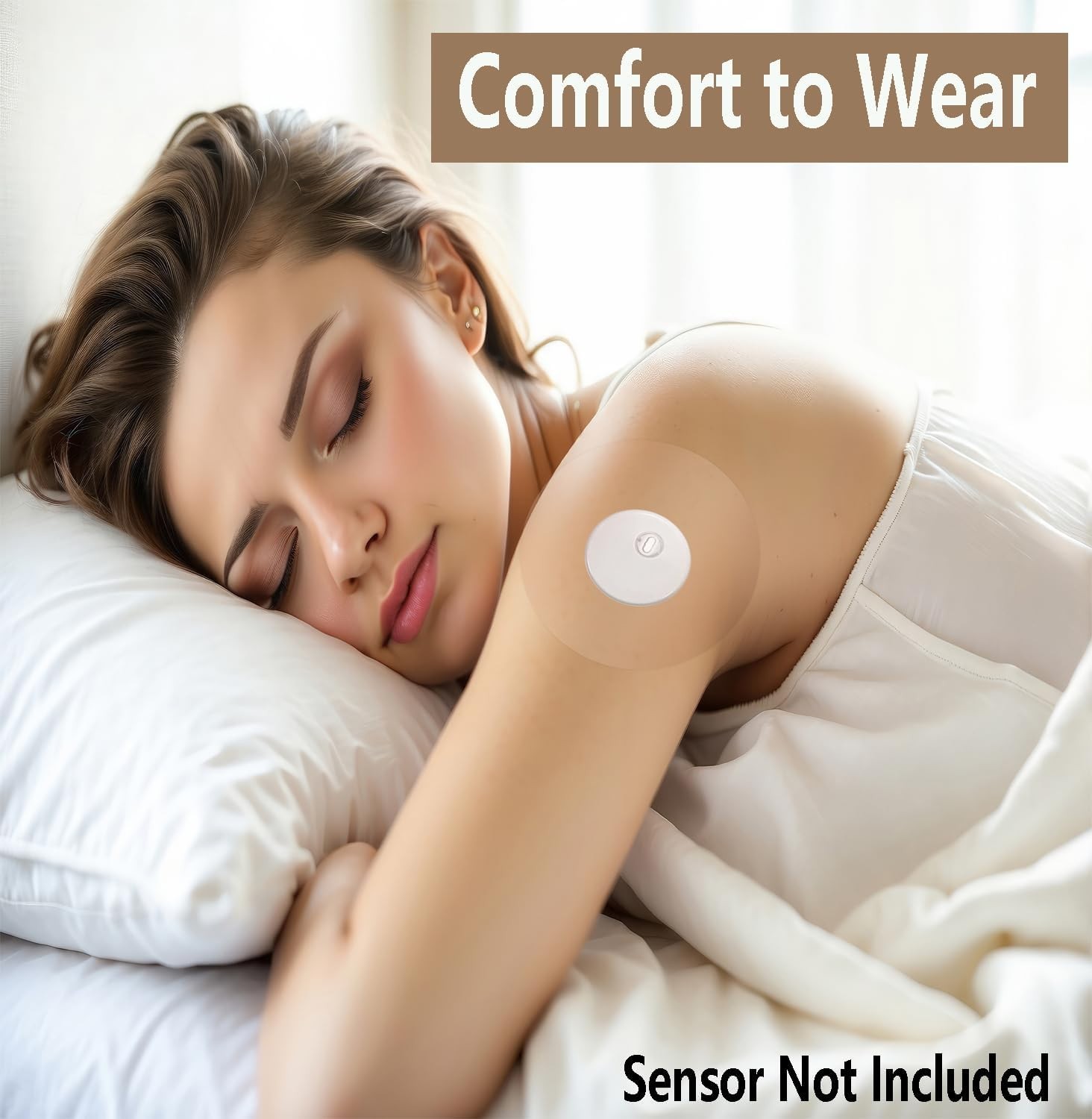 80 Pack Freestyle Libre 1/2/3 Sensor Covers Waterproof Adhesive Patches for C…