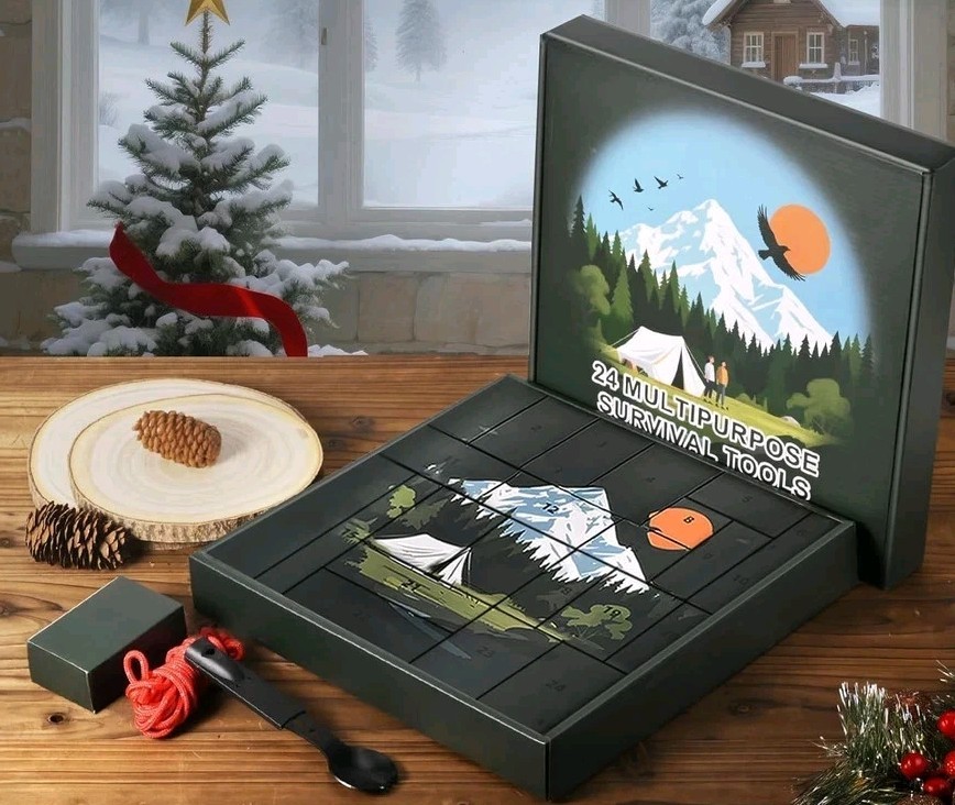 Survival Kit 24 Multi Tool Compass Camping Climbing Hiking Outdoor Fun FREE SHIP