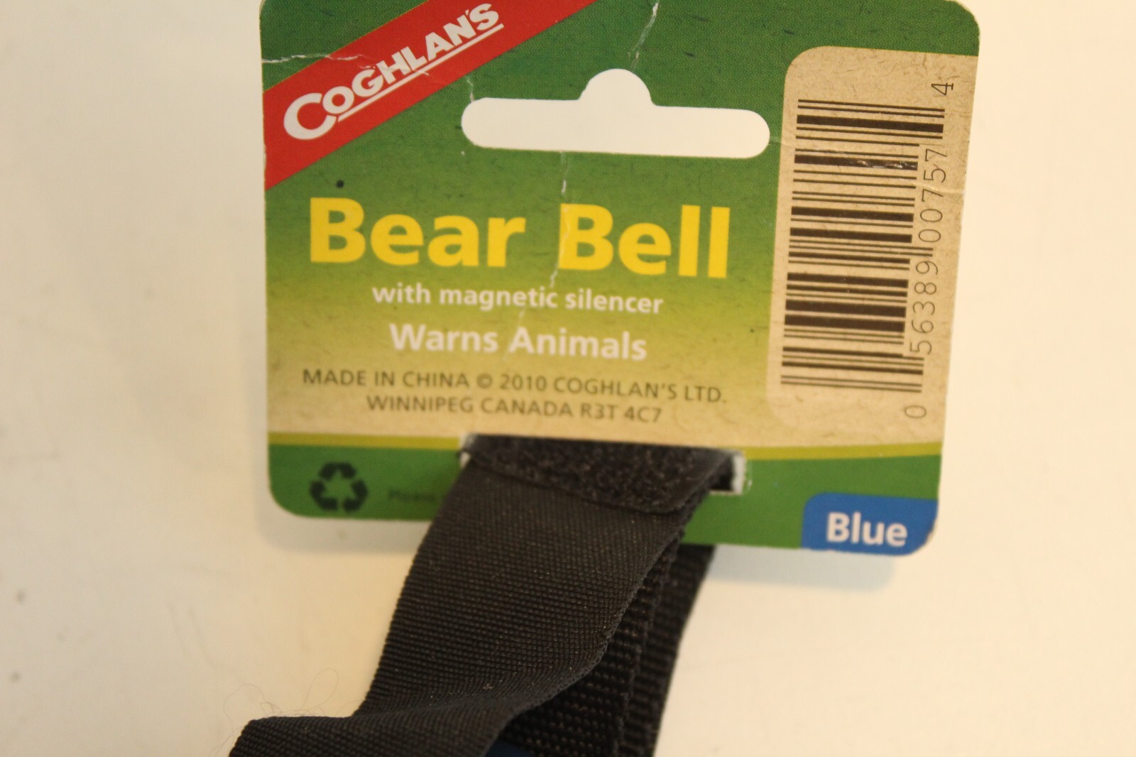 Coghlan’s Bear Bell with Magnetic Silencer – Blue