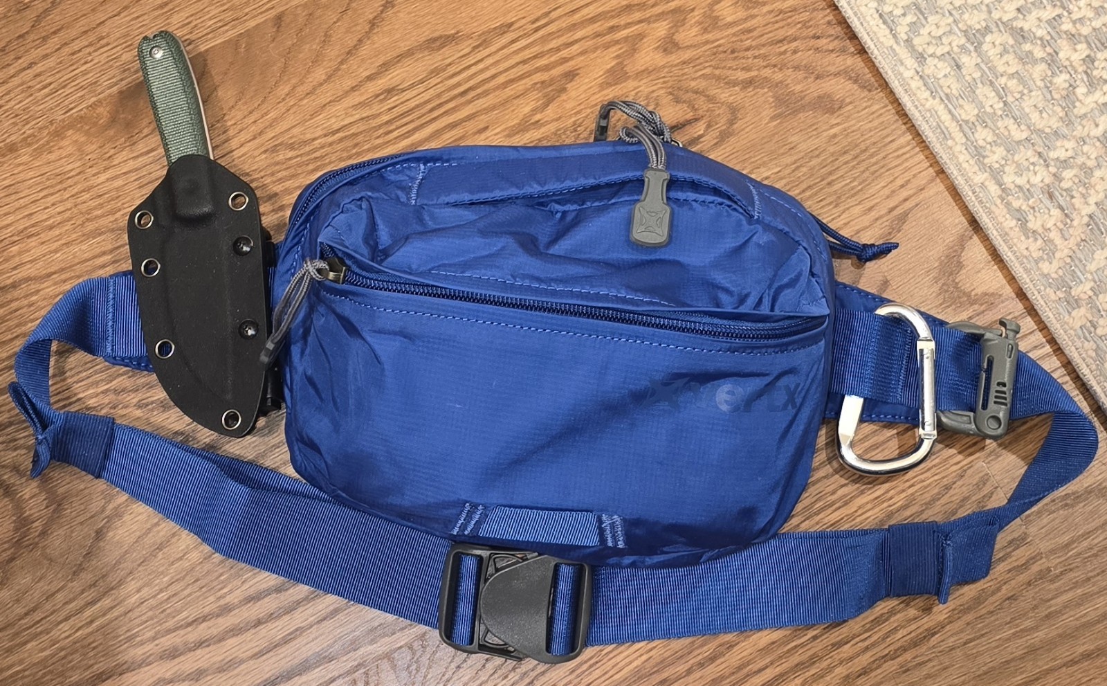 Outdoor EDC & Survival Kit – Vertx Waist Pack, Knives, Solar Charger – $280+
