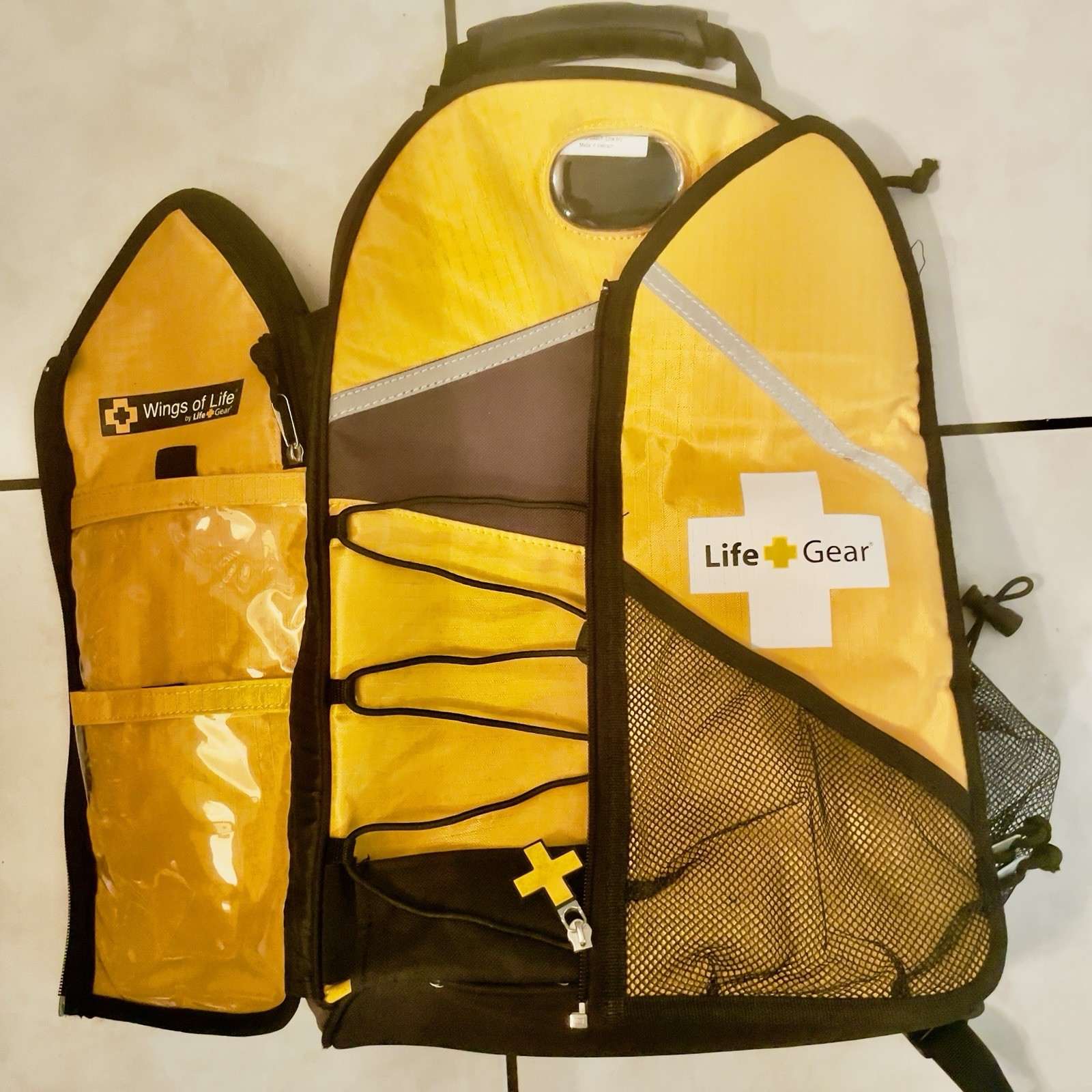 Life Gear Wings of Life 72 hour survival kit backpack Used With Mini Tool Set
