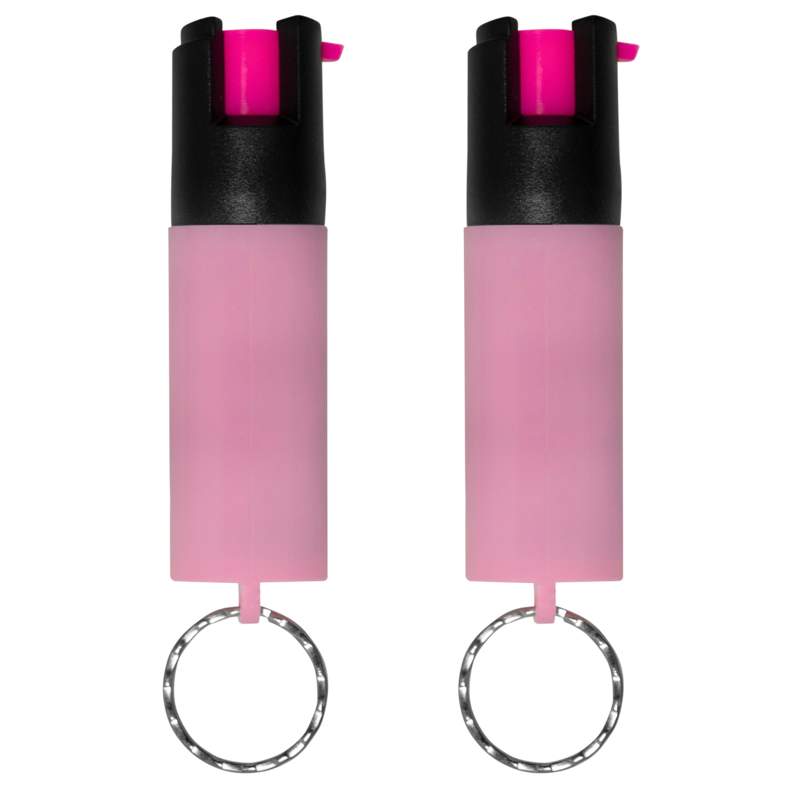 Police Magnum mini pepper spray Self Defense Security OC 2 Pack 1/2oz Keyring