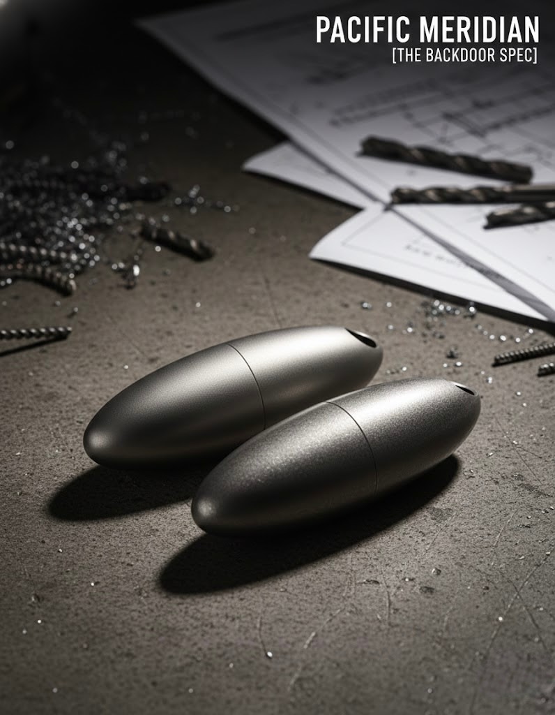 Aerospace Grade 5 Titanium EDC Capsule | Precision Survival Storage Box