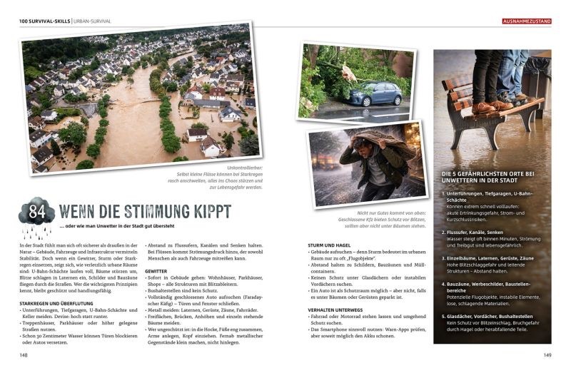 100 Survival-Skills – oder wie man in der Natur und im urbanen Raum überlebt NEU