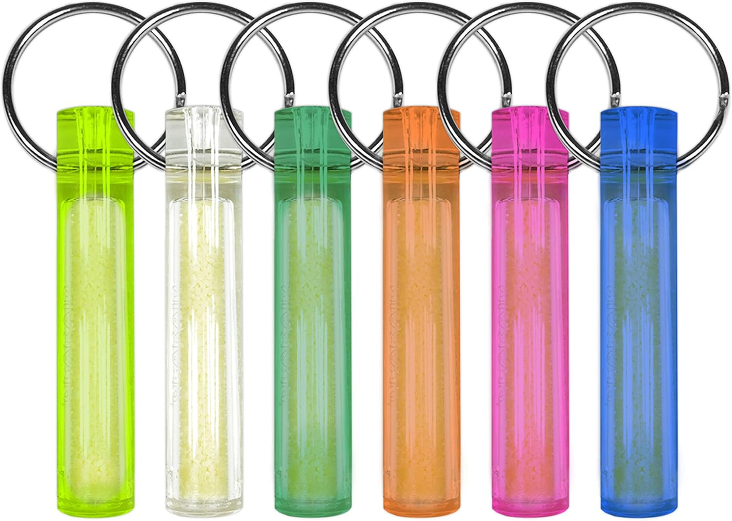 Ni Glo 2” UV Rechargeable Glowing Keychain – Multi-Purpose Glow-in-the-Dark A…