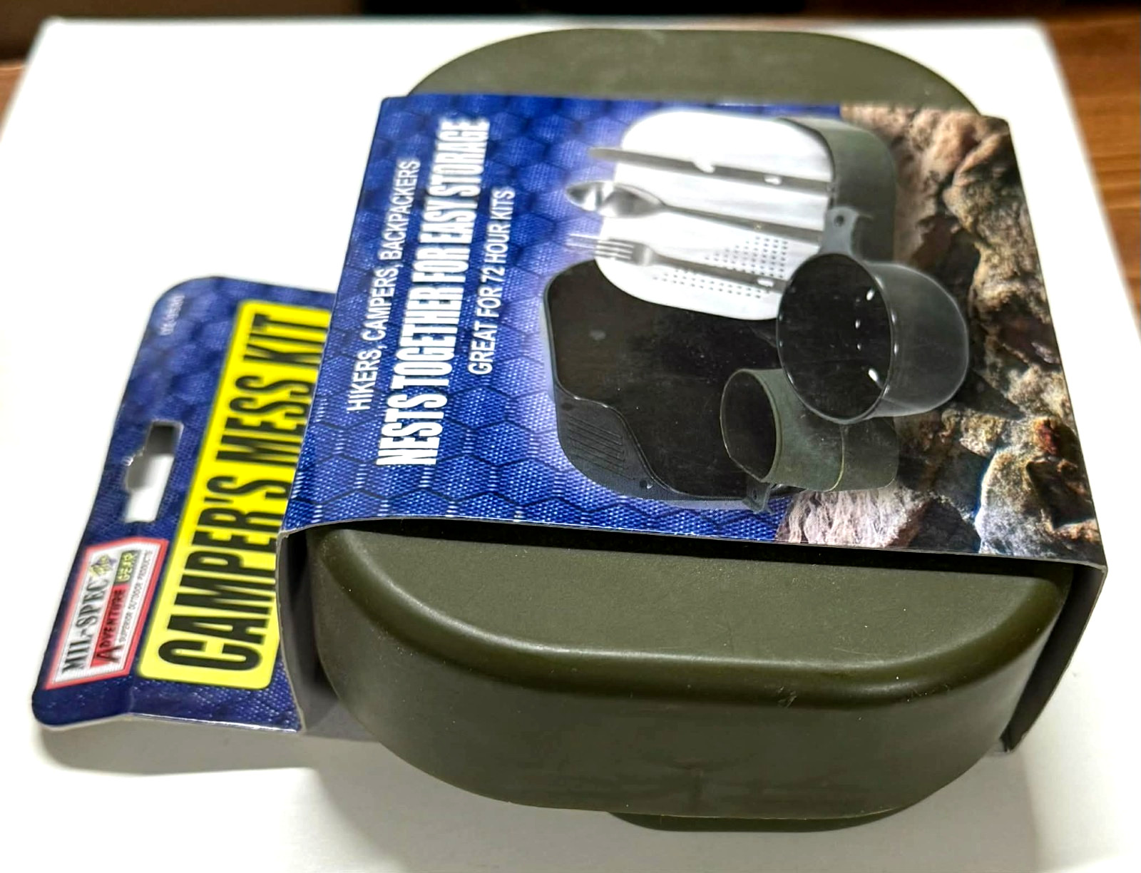 Mil-Spec Survival / Campers Loaded Mess Kit Military Style Everything Need New