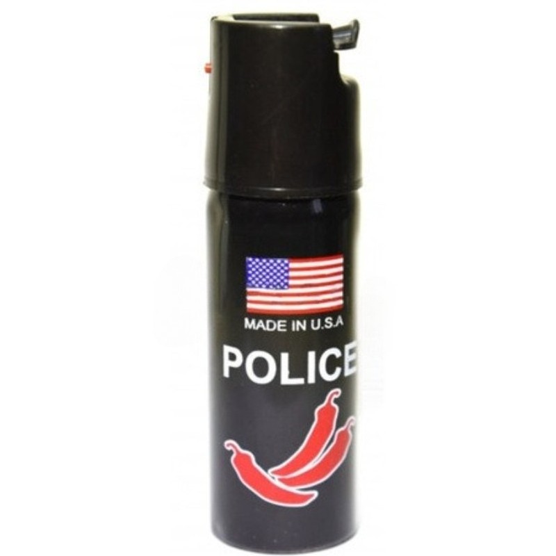 1/2/3 Bottles Pepper Spray 60ml Black Self-Defense With Safety Portable Durable