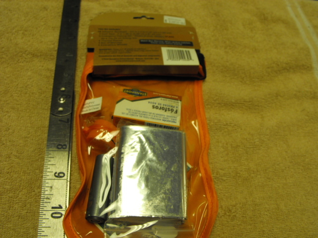 15 Pieces Survival kit, Water Resistant bag, First aid kit, Survival tools, Fish