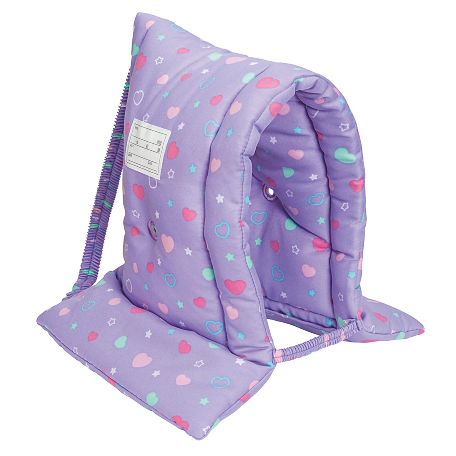 DEBIKA Disaster Prevention Hood for Elementary School Students MT Stylish Purple