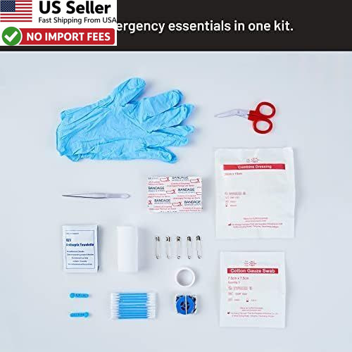 Surviveware 51 Pcs Premium First Aid Kit HSA FSA Eligible Emergency Gear FROM US