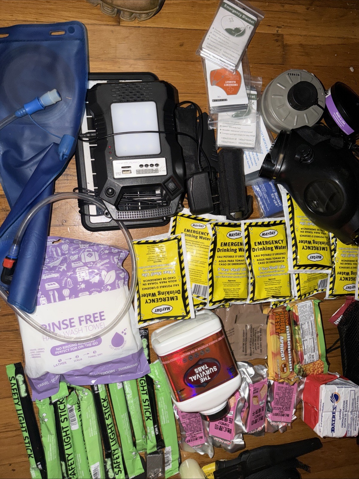 Outdoor Emergency and Survival Gear Kit