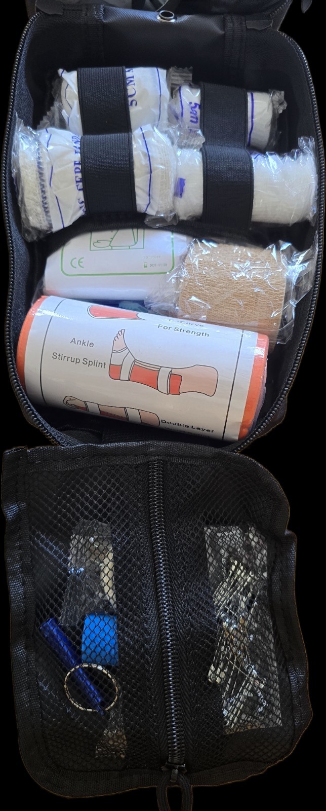 Survival Emergency Backpack – Complete First Aid Kit – Emergency Trauma IFAK